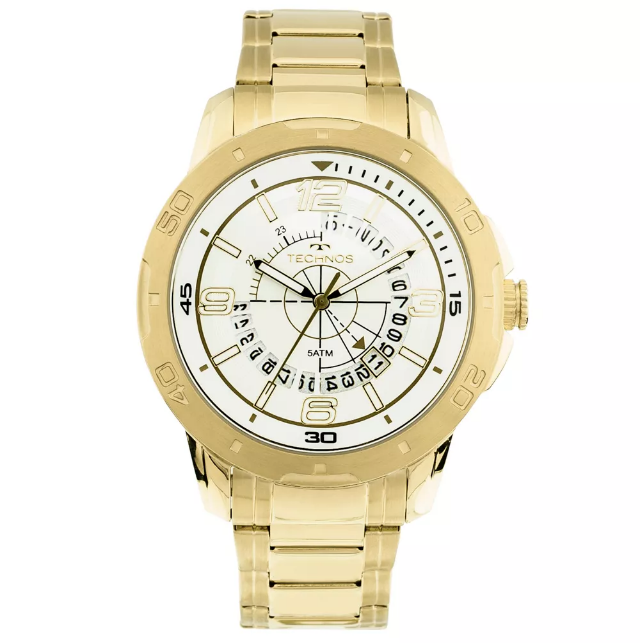 Technos Dourado Masculino 2315ACK/3B